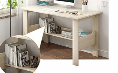 Computer Desk 39" Study Writing Table for Home Office, Modern Simple Style Computer Desk,Office Desk (White)