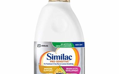 Similac Pro-Sensitive Infant Formula with 2'-FL Human Milk Oligosaccharide (HMO) for Immune Support, Ready to Feed, 32 Fl Oz (Pack of 6)