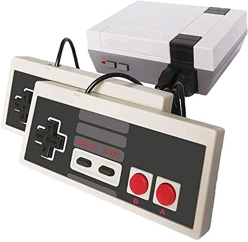 Infityle Classic Mini Retro Game Consoles, AV Output 8-bit Video Game Built-in 620 Games with 2 Classic Controllers