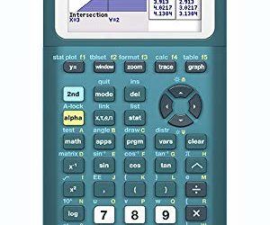 Texas Instruments TI-84 Plus CE Color Graphing Calculator, Teal (Metallic)
