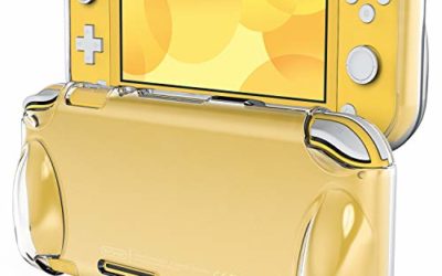 JETech Protective Case for Nintendo Switch Lite 2019, Grip Cover with Shock-Absorption and Anti-Scratch Design, HD Clear