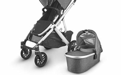Vista V2 Stroller – Jordan (Charcoal/Silver/Black Leather)
