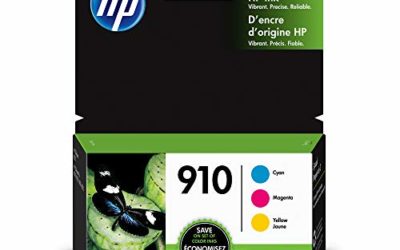 HP 910 | 3 Ink Cartridges | Cyan, Magenta, Yellow | 3YL58AN, 3YL59AN, 3YL60AN