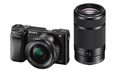 Sony Alpha a6000 Mirrorless Digital Camera w/ 16-50mm and 55-210mm Power Zoom Lenses