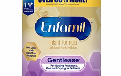 Enfamil Gentlease Sensitive Baby Formula Gentle Milk Powder 27.7oz Can Complete Nutrition with Easy to Digest Proteins, Omega 3 DHA, Iron & Immune & Brain Support (Package May Vary)