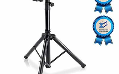 Pro DJ Laptop, Projector Stand – Adjustable Laptop Stand, Computer DJ Equipment Studio Stand Mount Holder, Height Adjustable, Laptop Projector Stand, 23" to 41", Good For Stage or Studio – Pyle (PLPTS3)