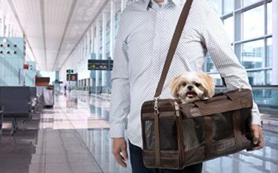 Sherpa Original Deluxe Pet Carrier Large Brown