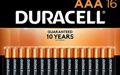 Duracell – Coppertop AAA Alkaline Batteries – long lasting, all-purpose Triple A battery for household and business – 16 Count