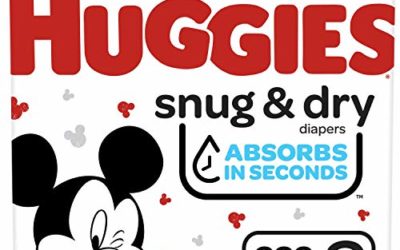 Huggies Snug & Dry Baby Diapers, Size 2, 222 Ct, One Month Supply