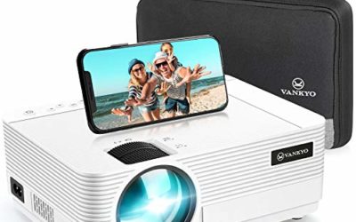 VANKYO Leisure 470 Mini Projector with Synchronize Smart Phone Screen, Full HD 1080P Supported and 250&rsquo;&rsquo; Display, 4000 Lux WiFi Portable Projector Compatible with TV Stick, PS4, HDMI, VGA, TF, AV, USB
