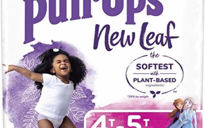 Pull-Ups New Leaf Girls' Training Pants, 4T-5T, 14 Ct