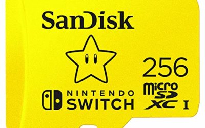 SanDisk 256GB microSDXC UHS-I-Memory-Card for Nintendo-Switch – SDSQXAO-256G-GNCZN
