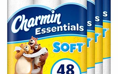 Charmin Essentials Soft Toilet Paper, 48 Giant Rolls = 108 Regular Rolls