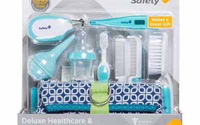 Safety 1st Deluxe 25-Piece Baby Healthcare and Grooming Kit (Arctic Blue)
