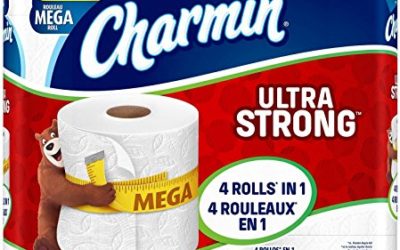 Charmin Ultra Strong Toilet Paper, Mega Roll, 12 Count