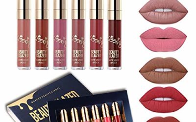 6 PCS Matte Liquid Lipstick set Waterproof Long Lasting Birthday Edition Durable Liquid Lipgloss Beauty Cosmetics Makeup Set