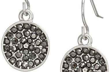 Kenneth Cole New York Marcasite Accent Drop Earrings