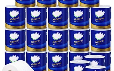 Toilet Paper,30 Rolls Home Kitchen Toilet Tissue,225 Sheets / Roll,160g Soft 4-layer Toilet Paper Bulk