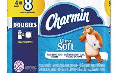 Charmin Toilet Paper 2 Ply, 142 Sheets Charmin Ultra Soft Bathroom Tissue (4)