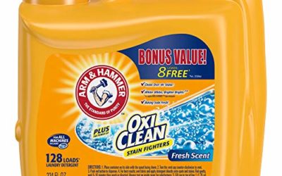 Arm & Hammer OxiClean Fresh Scent Liquid Laundry Detergent, 128 loads, 224 Ounce
