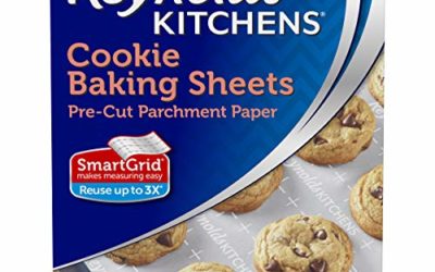Reynolds Kitchens Non-Stick Baking Parchment Paper Sheets – 12×16 Inch, 22 Count