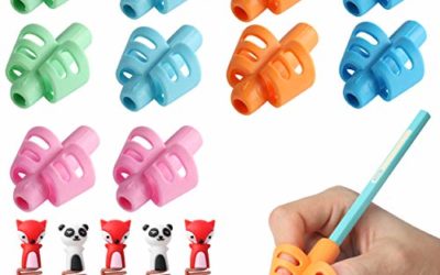 Mr. Pen- Pencil Grips for Kids Handwriting, Pencil Grips, Pack of 10, Pencil Grip, Kids Pencils Grip, School Supplies, Grip Pencils for Kids, School Supplies for Kids, Pencil Holder for Kids, Pen Grip