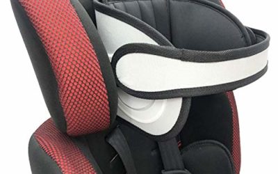 Adjustable Child Car Seat Head Support, Universal Suitable for Both Children and Adults, Safety Car Sleeping Headrest for Child, Infants, Toddlers and Adults (Black)