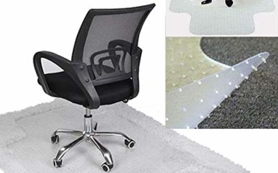 Office Chair Mat for Carpet, 9012SS Transparent Desk Chair Mat for Carpet Floors 35.43"x 47.24" x 0.08"