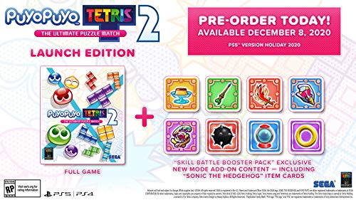 Puyo Puyo Tetris 2: Launch Edition – PlayStation 4