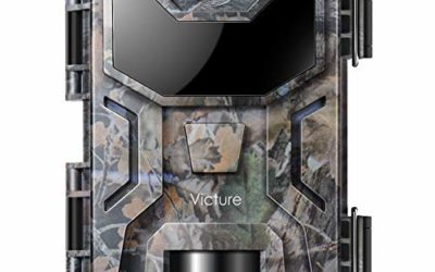 Victure Trail Game Camera 20MP 1080P Full HD with Night Vision Motion Activated Waterproof IP66 Wildlife Trap Camera No Glow Infrared with for Hunting and Wildlife Watching