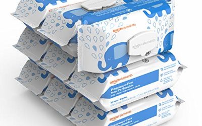 Amazon Elements Baby Wipes, Fragrance-Free, 810 Count