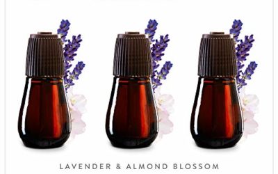Air Wick Essential Mist, Essential Oil Diffuser Refill, Lavender & Almond Blossom, 3 Count, Air Freshener