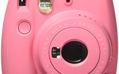 Fujifilm Instax Mini 9 Instant Camera, Flamingo Pink