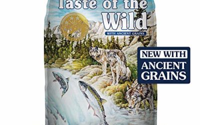Taste of the Wild Pacific Stream Canine Grain-Free Recipe with Smoked Salmon Adult Dry Dog Food, Made with High Protein from Real Salmon and Guaranteed Nutrients Like Probiotics