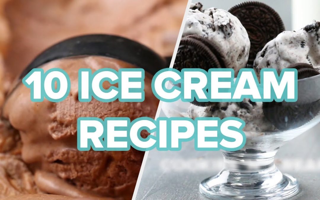 10 Ice Cream Recipes To Keep You Cool All Summer • Tasty