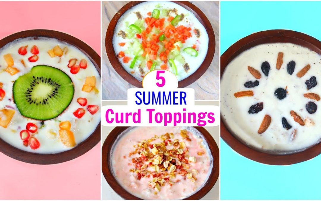 5 अलग तरीके से बनायें  CURD/DAHI को एकदम मज़ेदार | Summer Recipes | CookWithNisha