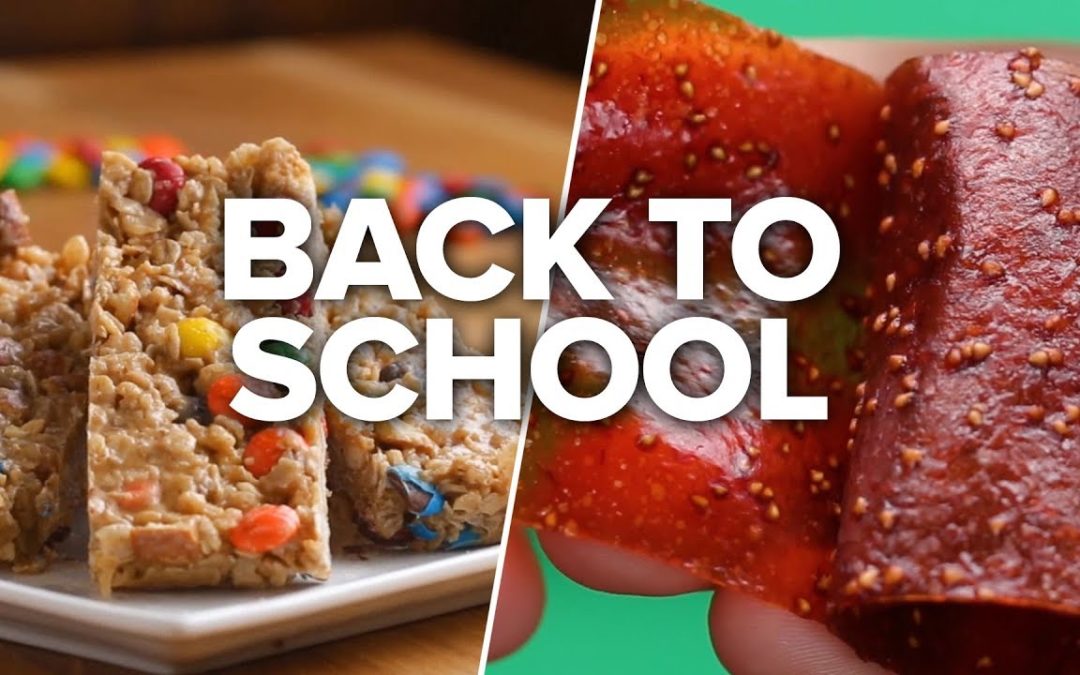 4 Back-To-School Snacks