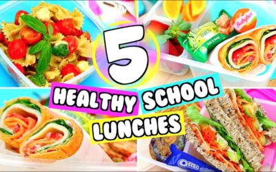 5 DIY EASY SCHOOL LUNCH IDEAS! YUMMY LUNCH IDEAS FOR SCHOOL!