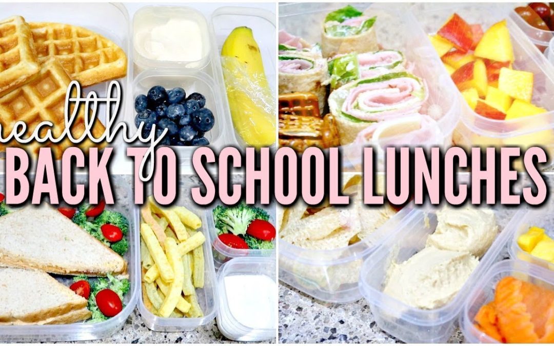 DIY BACK TO SCHOOL LUNCHES IDEAS 2018 | Healthy Bento Box Lunches | Love Meg