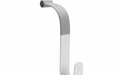 Munchkin Hooked Potty Ring Hook, Grey