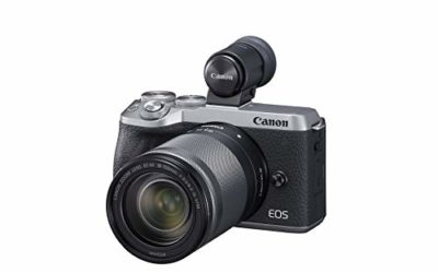 Canon EOS M6 Mark II Mirrorless Digital Compact Camera + EF-M 18-150mm f/3.5-6.3 IS STM + EVF Kit, Silver