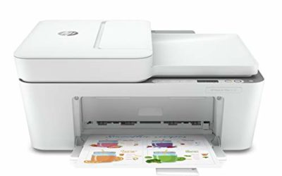 HP DeskJet Plus 4155 Wireless All-in-One Printer, Mobile Print, Scan & Copy, HP Instant Ink Ready, Auto Document Feeder, Works with Alexa (3XV13A)