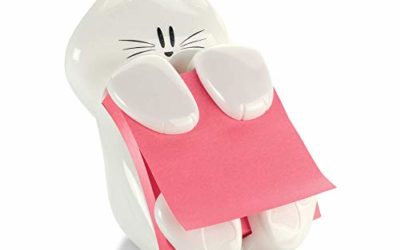 Post-it Cat Figure Pop-up Note Dispenser, 3 inch x 3 inch, (CAT-330), Colors May Vary