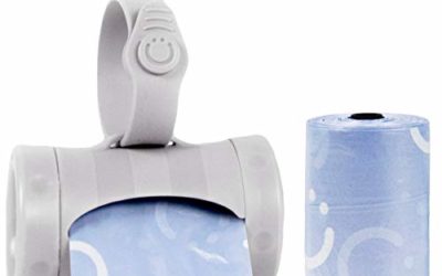 Ubbi Retractable On The Go Bag Dispenser, Lavender Scented, Baby Gift