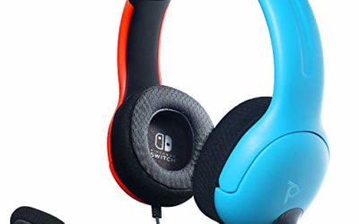 PDP 500-162-NA-BLRD Nintendo Switch LVL40 Wired Stereo Headset Joycon Blue/Red, 500-162-NA-BLRD – Nintendo Switch