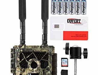 Covert Code Black 20 LTE AT&T Trail Camera with Batteries, SD Card, and Mount