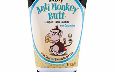 Anti Monkey Butt Baby Diaper Rash Cream | Treats Skin Irritation | Zinc Oxide Cream with Calamine | 3 Ounces