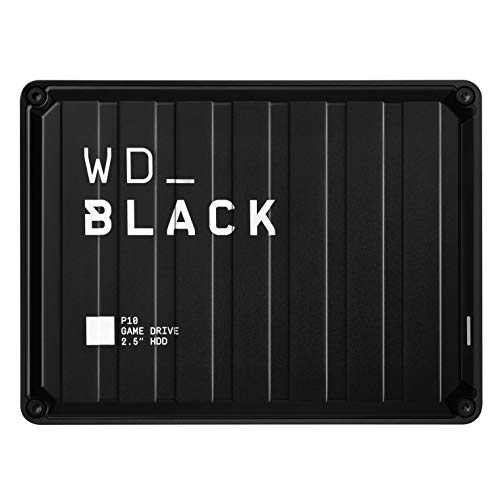 WD Black 5TB P10 Game Drive Portable External Hard Drive Compatible with PS4 Xbox One PC and Mac WDBA3A0050BBKWESN