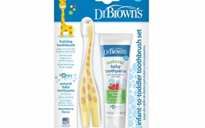Dr. Brown's Infant-to-Toddler Toothbrush Set, HG061-P4