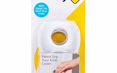 Safety 1st Parent Grip Door Knob Covers, White, One Size (Pack of 3)
